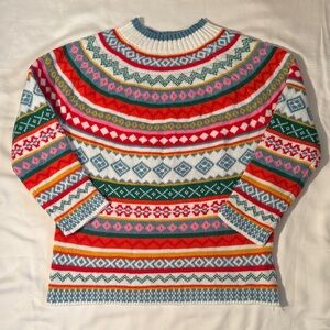 Colorful Patterned Sweater